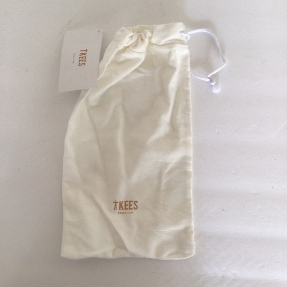TKEES WHITE DRAWSTRING DUSTBAG - Picture 3 of 5